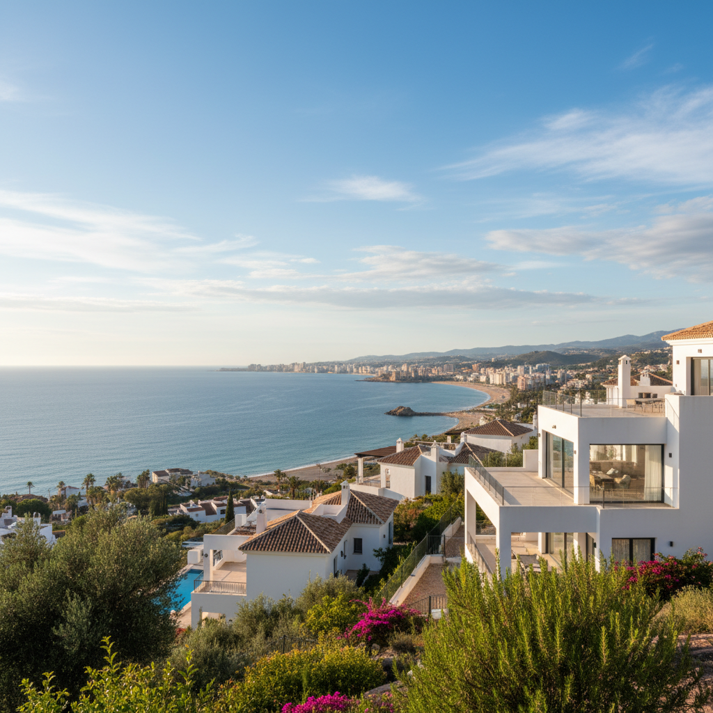 Vivir en la ladera de Mijas: Cuando el mar es tu cuadro principal